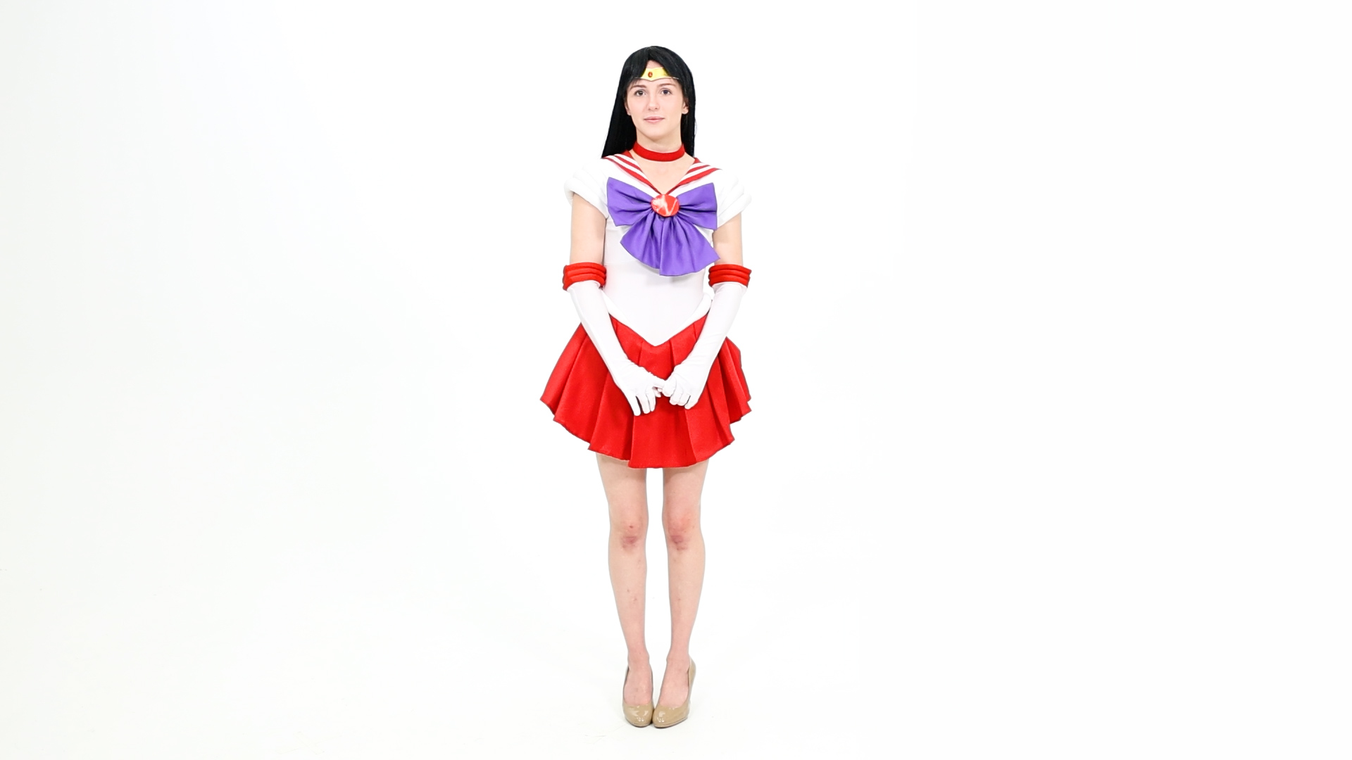 FUN6292AD Rei Hino Sailor Mars Costume for Women
